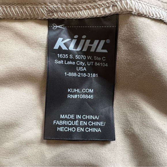 KUHL Men’s Khaki Bandit Long Sleeve Button Shirt Size XL - Picture 7 of 10